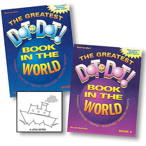 The Greatest Dot-To-Dot Super Challenge Books: Volumes 1 &amp; 2