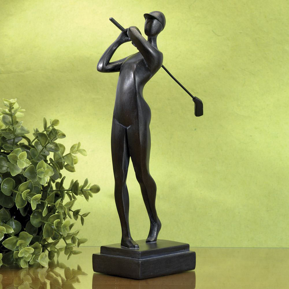 Favourite Pastime Golfer Statue