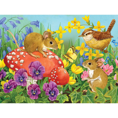 Friendly Mice 300 Large Piece Jigsaw Puzzle