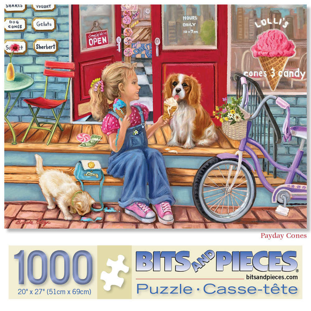 Payday Cones 1000 Piece Jigsaw Puzzle