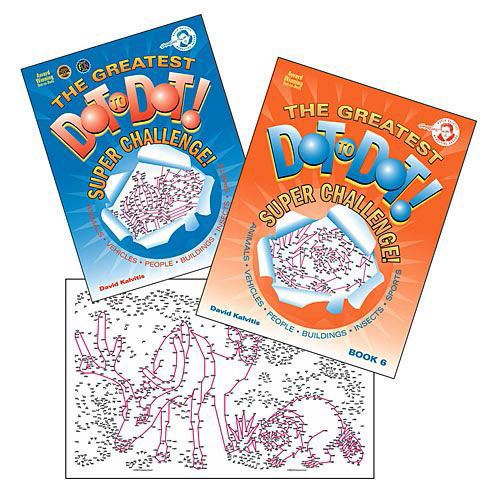 The Greatest Dot-To-Dot Super Challenge Books: Volumes 5 &amp; 6