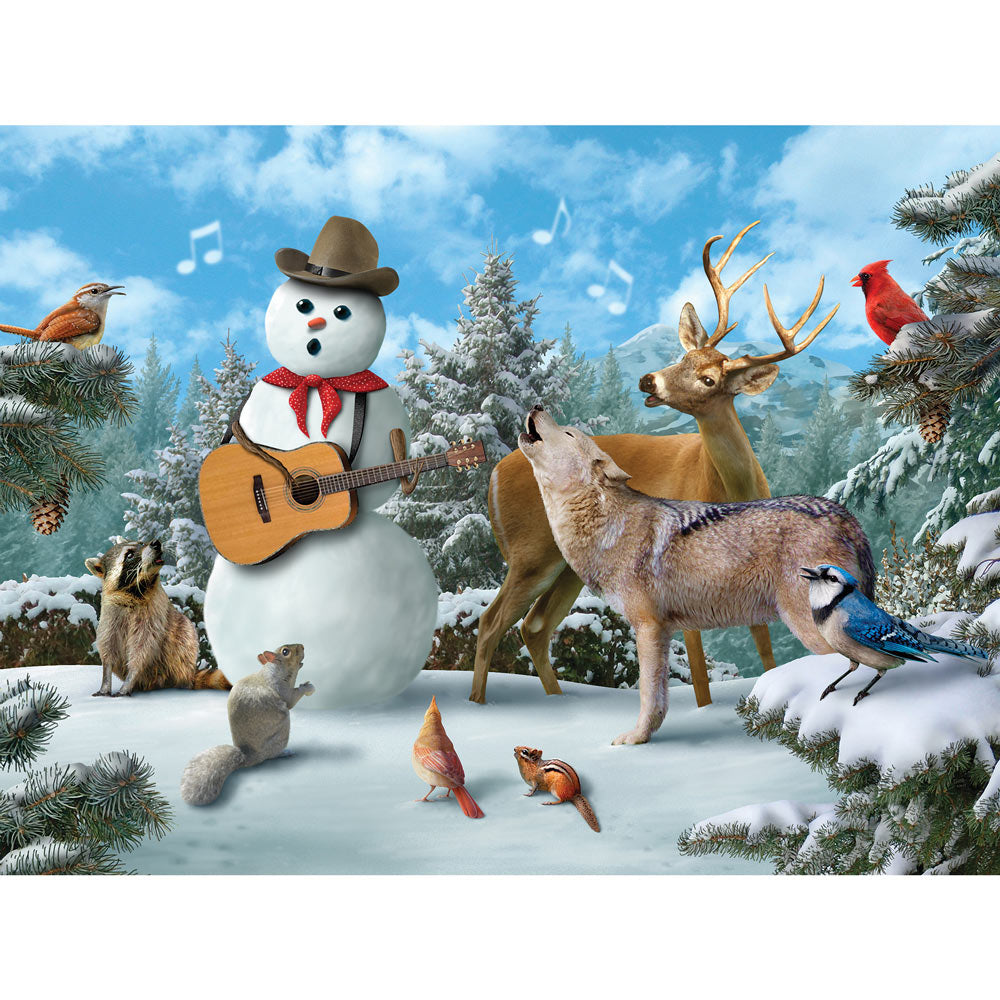 Snowman Sing Along 1000 Piece Jigsaw Puzzle