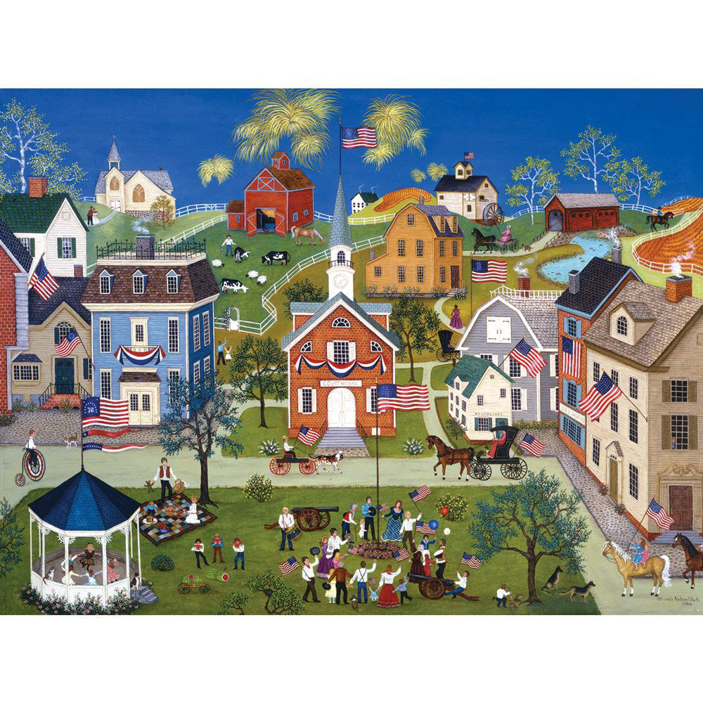 Let Freedom Ring II 300 Large Piece Jigsaw Puzzle