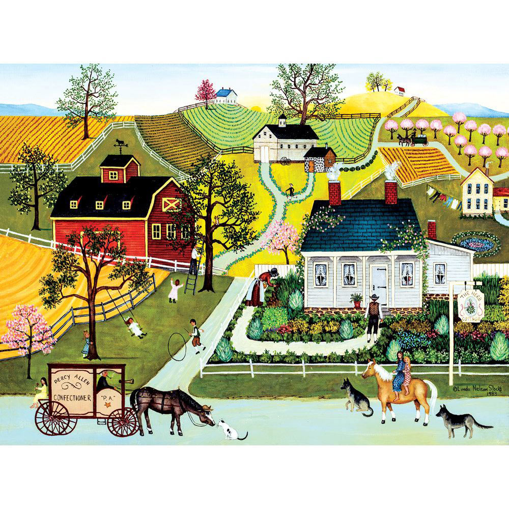 Herb Cottage 500 Piece Jigsaw Puzzle