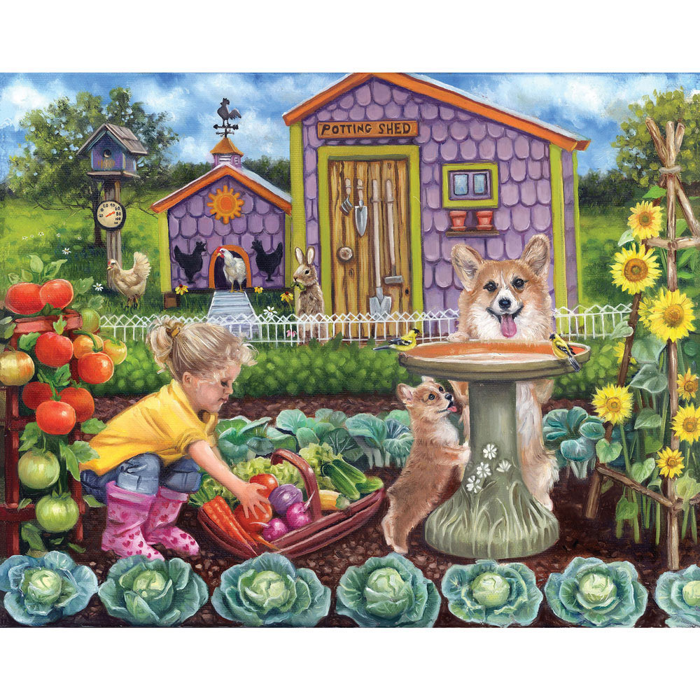 Harvest Time 300 Large Piece Jigsaw Puzzle