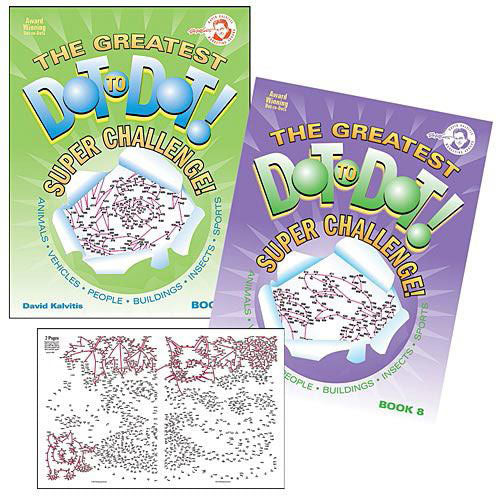 The Greatest Dot-To-Dot Super Challenge Books: Volumes 7 &amp; 8