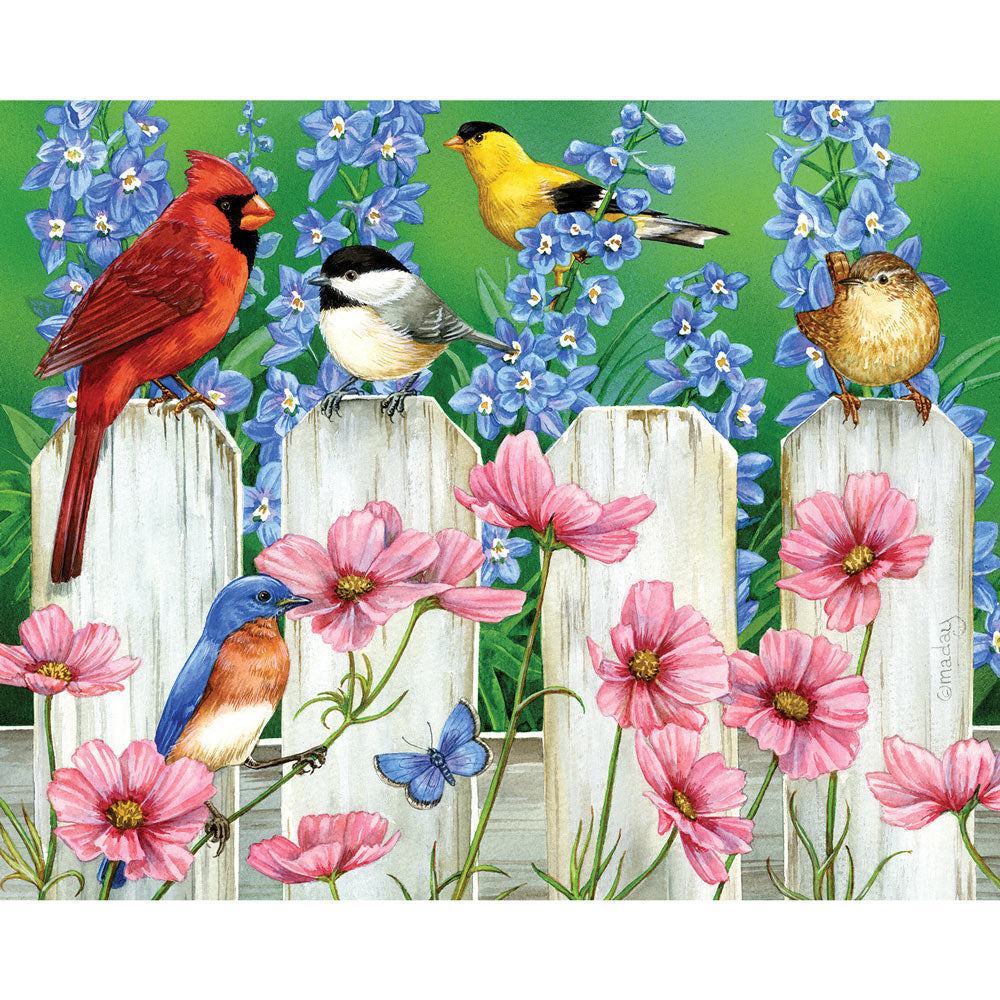 Picket Fence Pal 300 Large Piece Jigsaw Puzzle