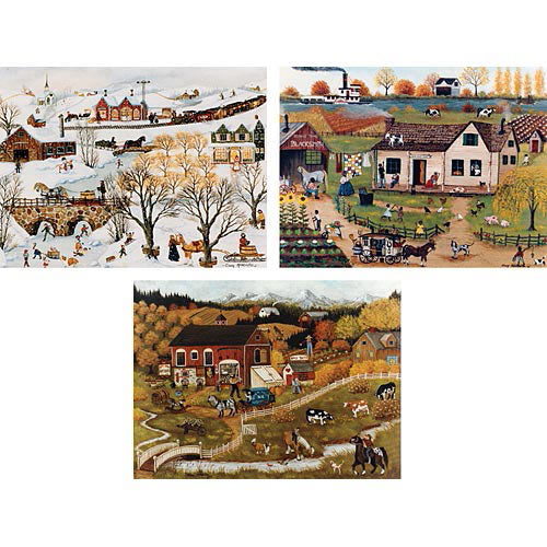 Fun In The Country 3-In-1 Puzzle Set