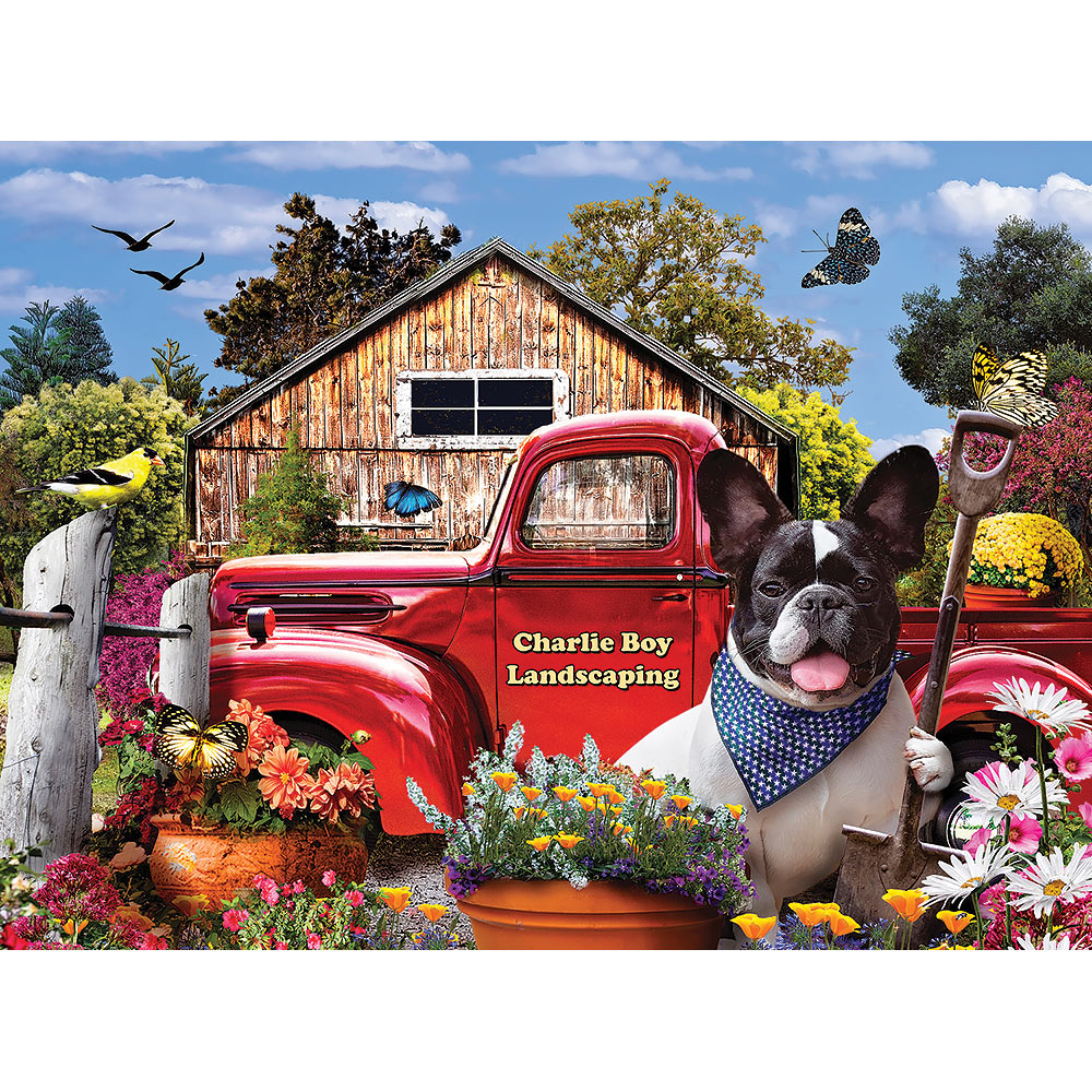 Charlie Boy Landscaping 1000 Piece Jigsaw Puzzle