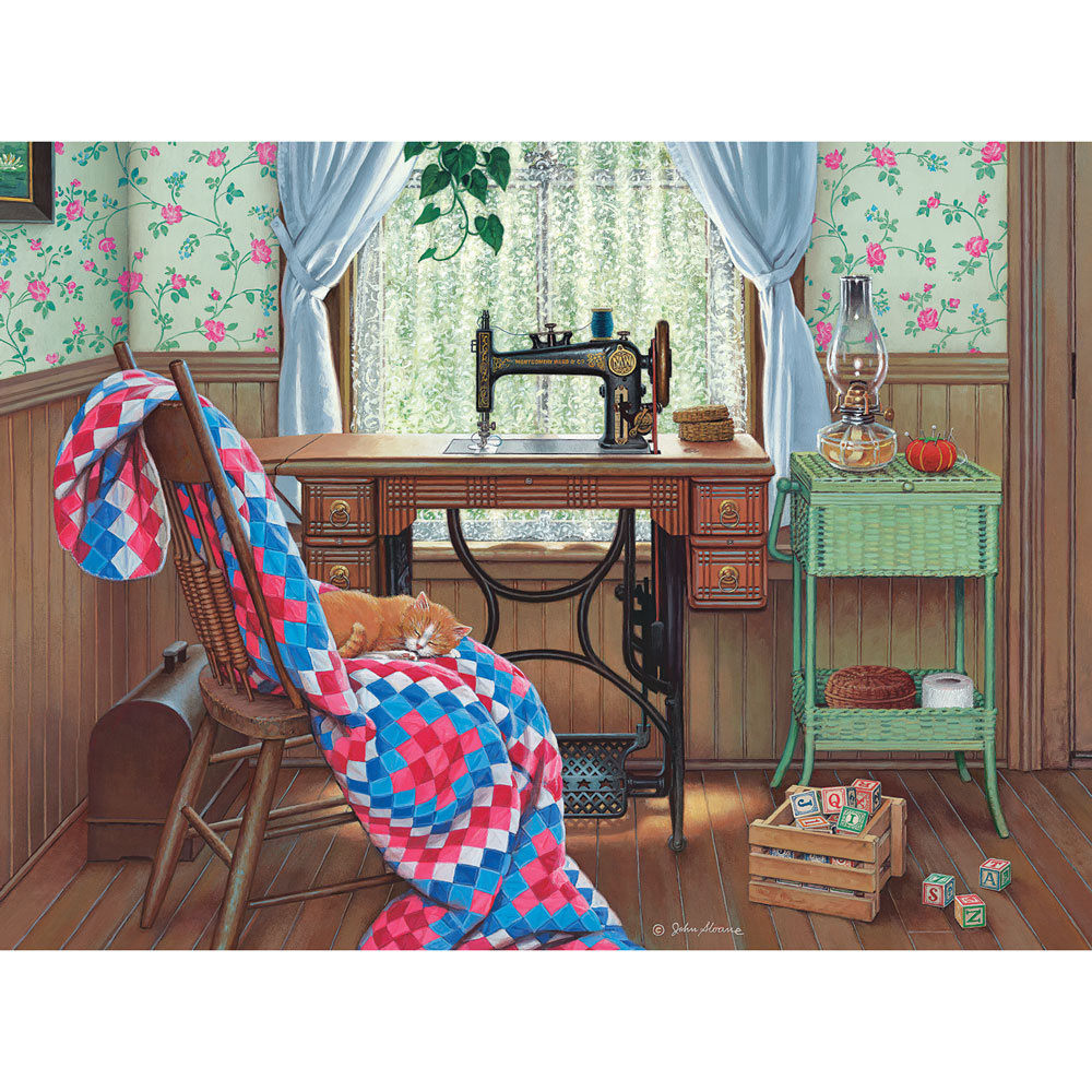 Sewing Corner 500 Piece Jigsaw Puzzle