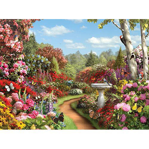 Butterfly Garden 1000 Piece Jigsaw Puzzle