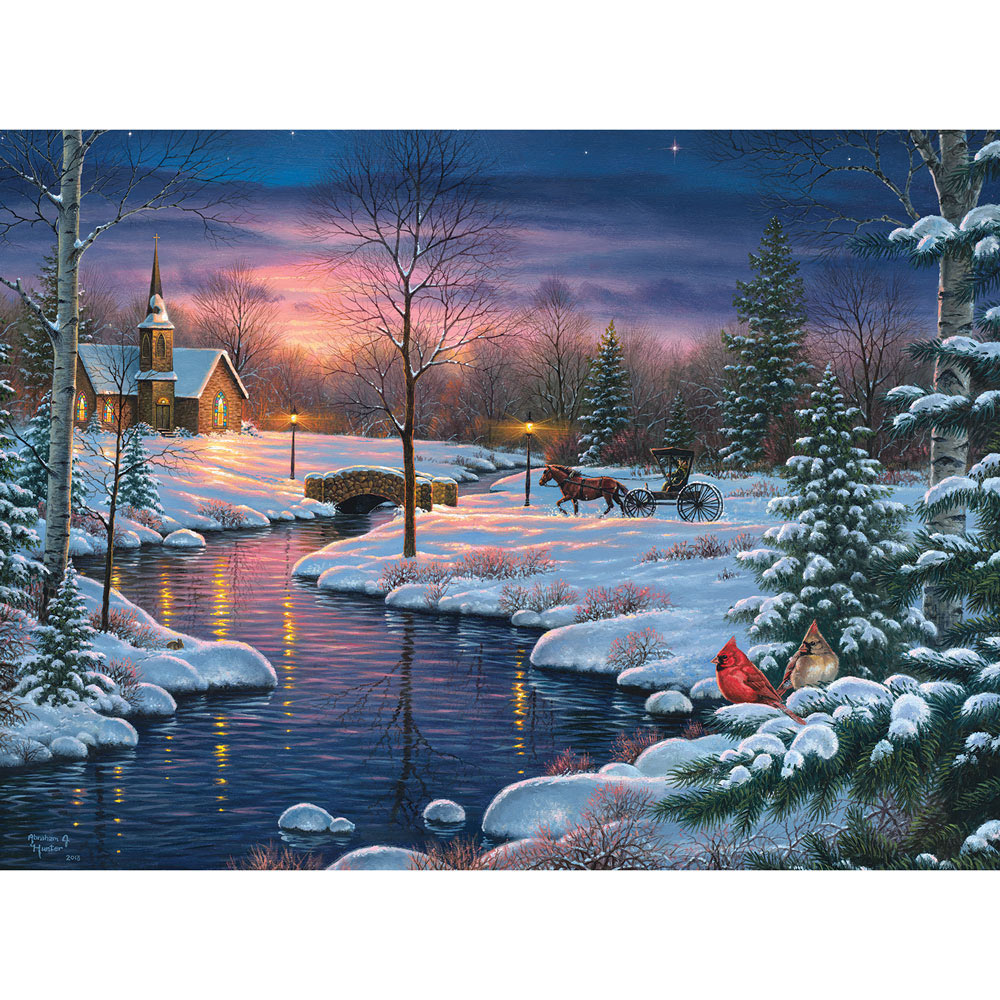 Holy Night 300 Large Piece Jigsaw Puzzle