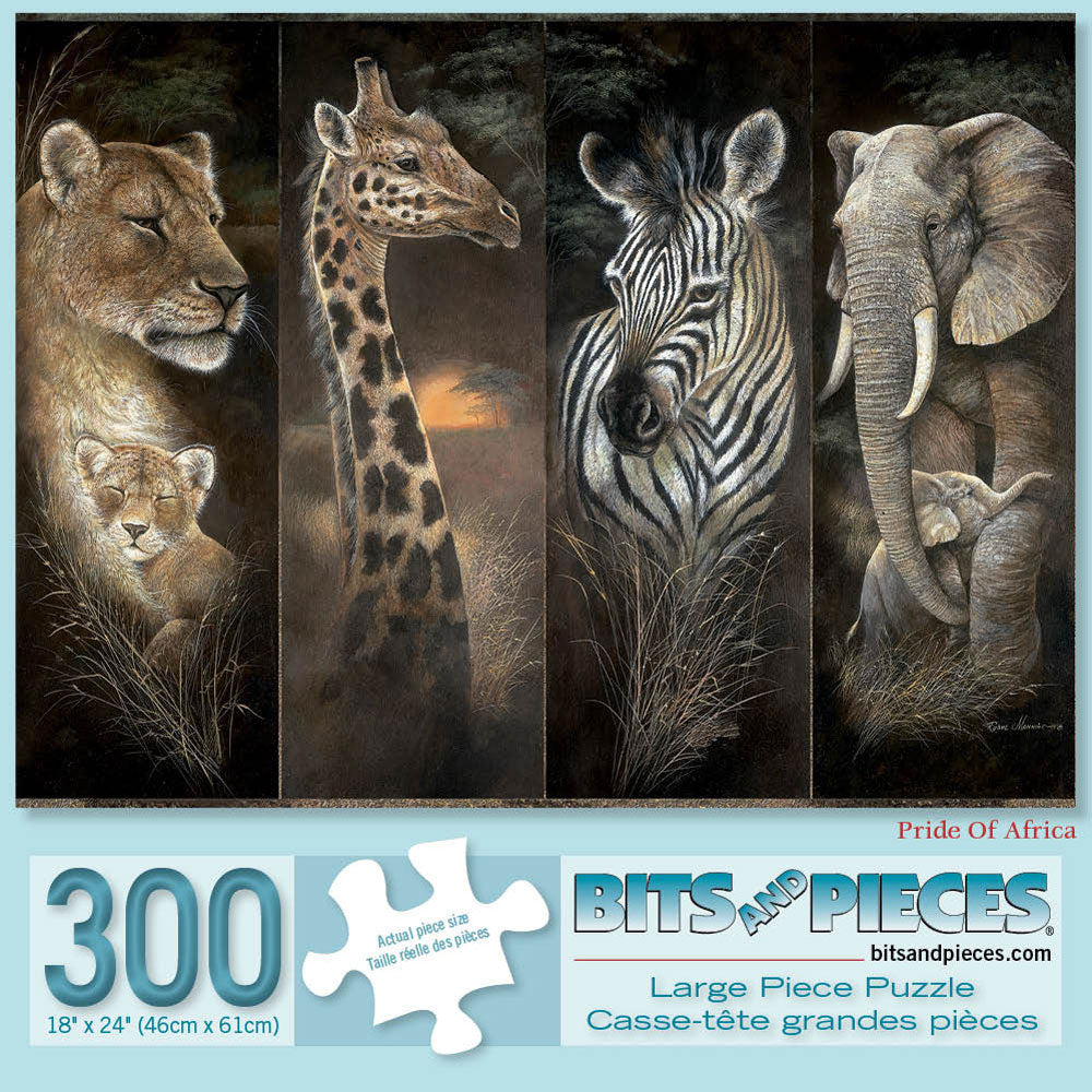 Pride Of Africa 300 Large Piece Jigsaw Puzzle