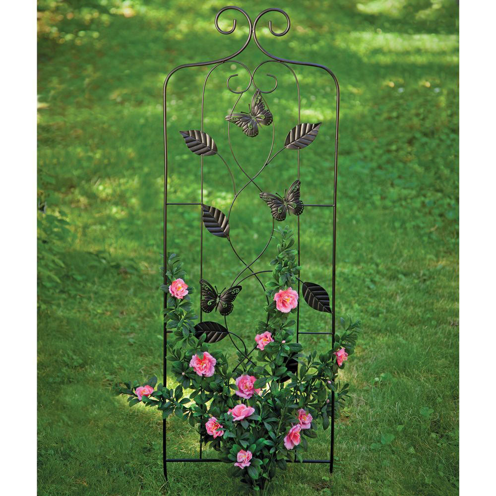 Metal Butterfly Trellis