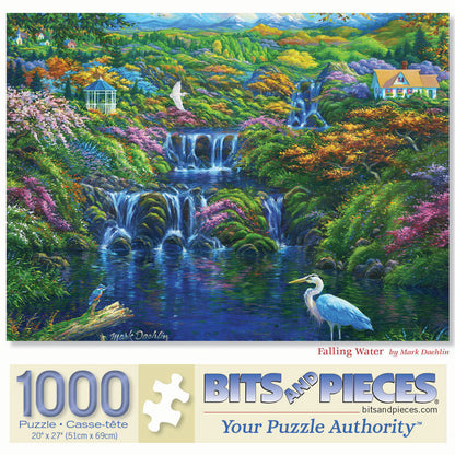 Falling Water 1000 Piece Jigsaw Puzzle