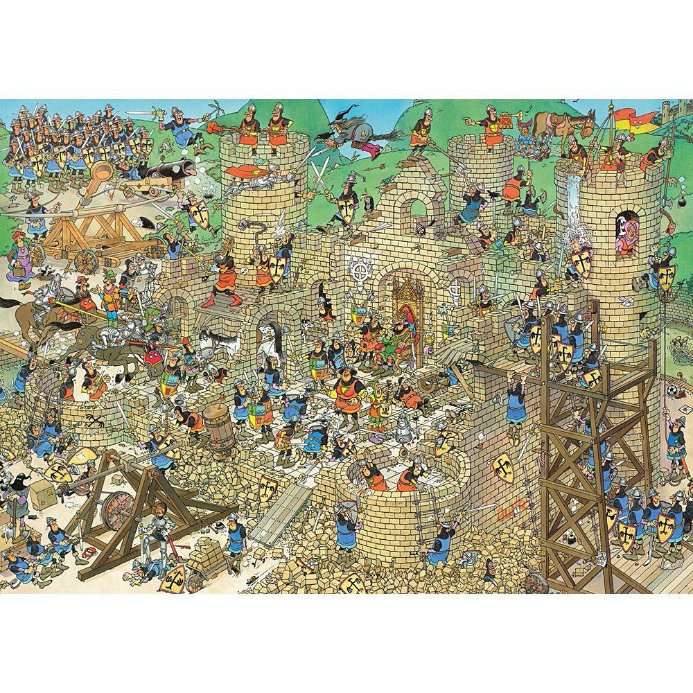 Castle Conflict 1000 Piece Jigsaw Puzzle