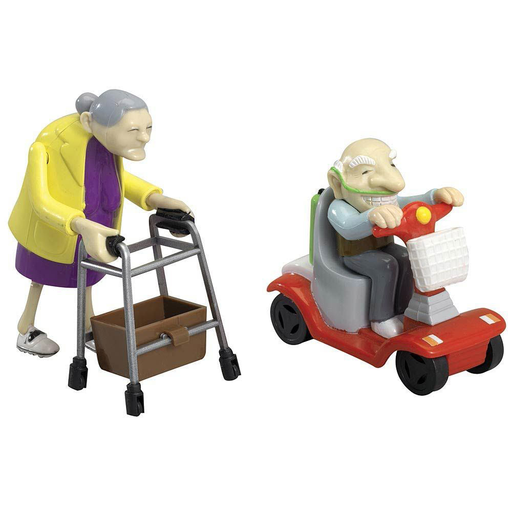 Racing Granny And Grandad