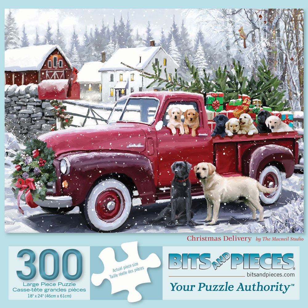 Christmas Delivery 300 Large Piece Jigsaw Puzzle