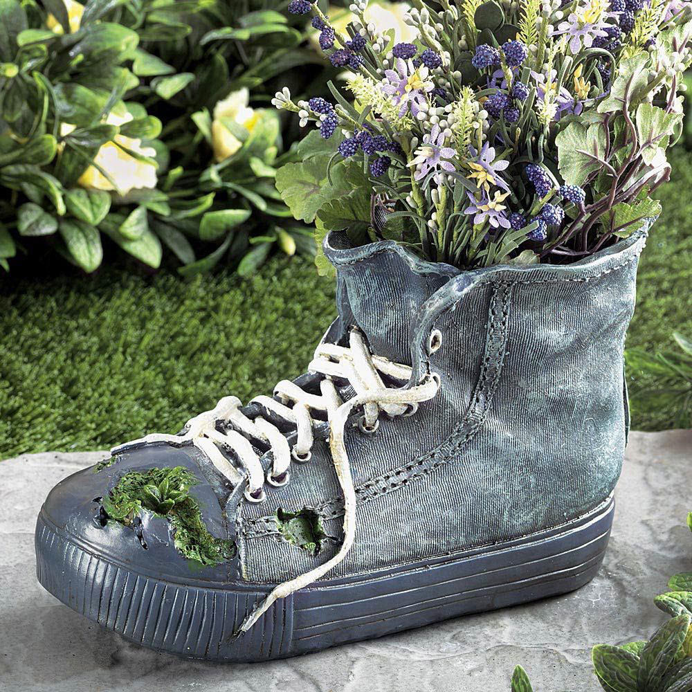 High Top Sneaker Planter