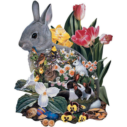 Spring Has Sprung 300 Large Piece Shaped Jigsaw Puzzle