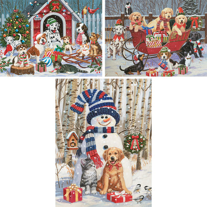 Set of 3: William Vanderdasson 500 Piece Jigsaw Puzzles