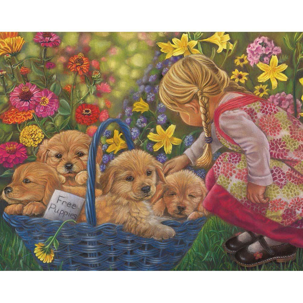 Basket Of Love 200 Large Piece Jigsaw Puzzle