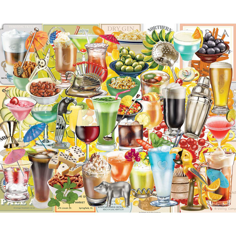 Happy Hour 500 Piece Jigsaw Puzzle